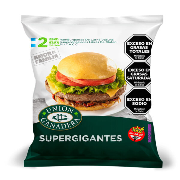 Hamburguesa Union ganadera 2 x 140 GR