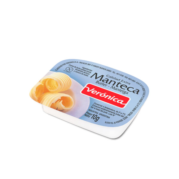 Manteca Veronica Individual 144 X 10 GR