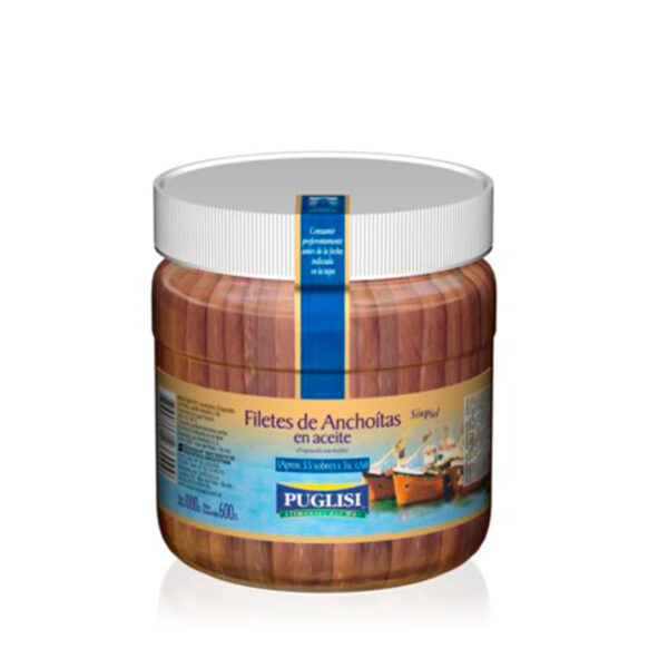 Filet de anchoas Puglisi 55 sobres x 3 un.