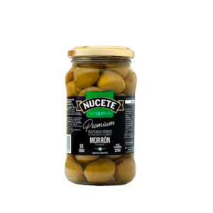 Aceitunas Nucete Rellenas premiun frasco X 220 GR