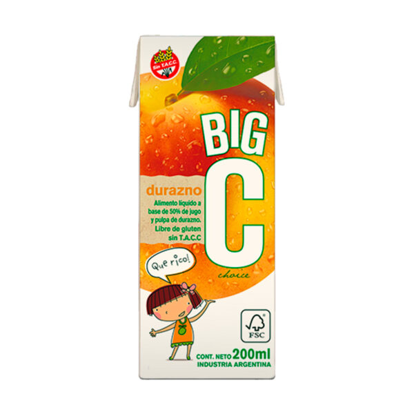 Jugo Big Durazno x 200 ML