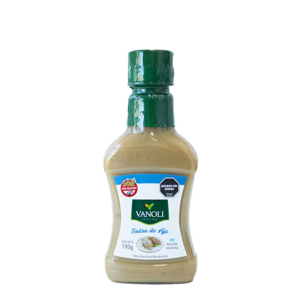 Salsa ajo Vanoli x 190 CC