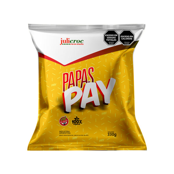 Papas Pay SIN TACC Juli croc x 330 GR