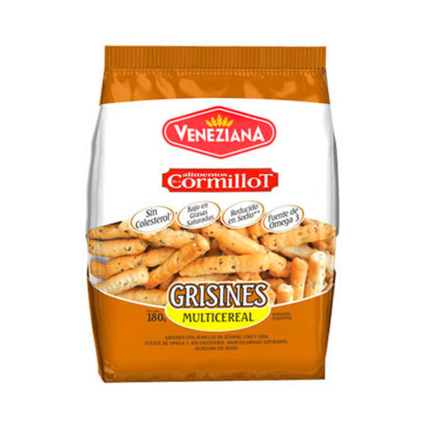 Grisines Multicereal cormillot Veneziana 180 gr