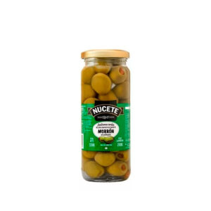 Aceitunas Nucete Rellenas frasco X 200 GR