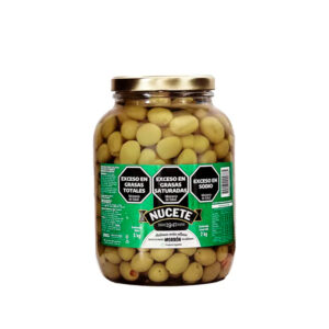 Aceitunas Nucete Rellenas frasco  X 2 KG