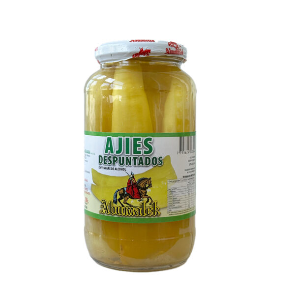 Ajies Abumalek En vinagre X 250 GR