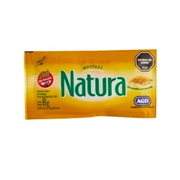 Mostaza Natura Individual 8 gr