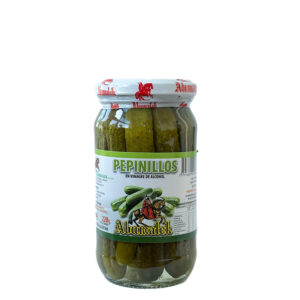 Pepinillos Abumalek En vinagre X 220 GR