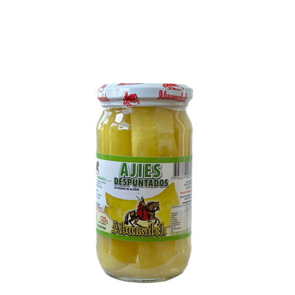 Ajies Abumalek En vinagre X 125 GR