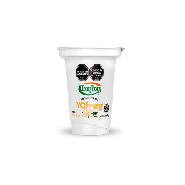 Yogur Manfrey Firme vainilla descr. x 140 GR