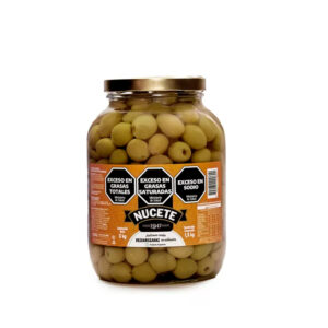 Aceitunas Nucete Descarozada frasco X1,5 KG