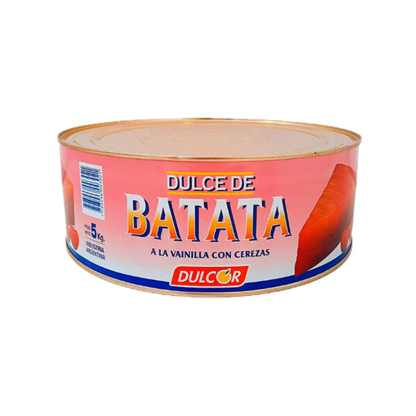 Dulce Dulcor Bat. c/ cereza lata x 5 KG