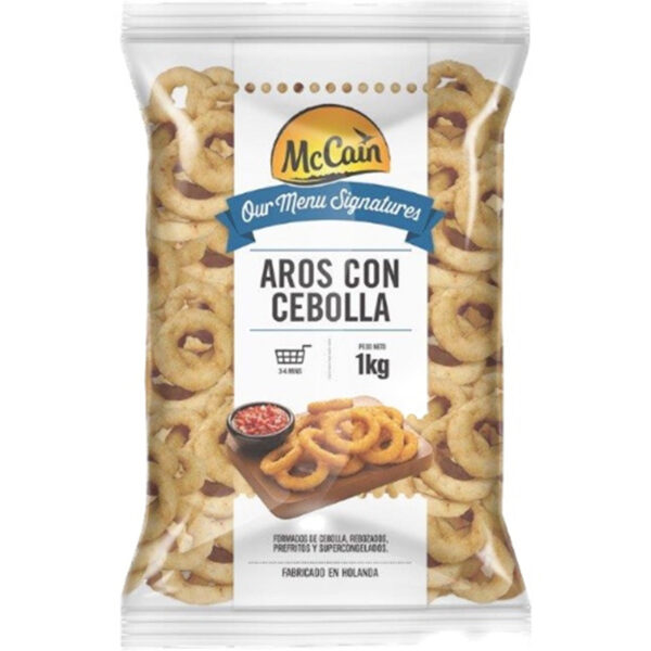 Aros de cebolla Mc' cain X 1 KG