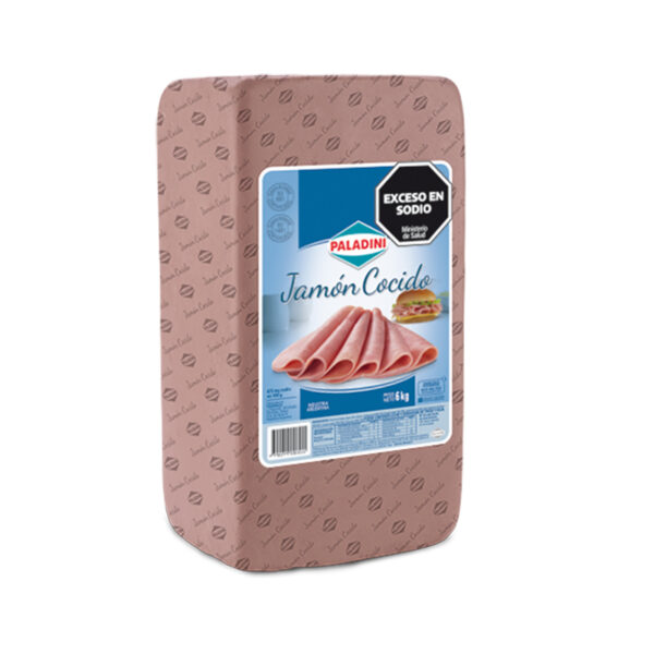 Jamon cocido Paladini X6 KGS.