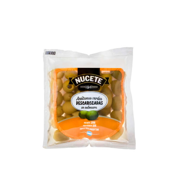 Aceitunas Nucete Descarozada sachet X 80 GR