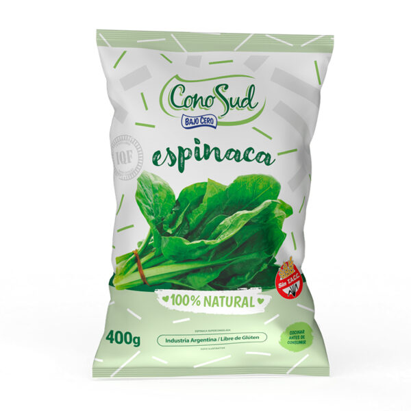 Espinaca Cono sud X 400 GR