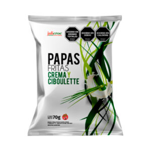 Papas Fritas SIN TACC Juli croc Crema y cibulette x 70 GR