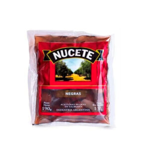 Aceitunas Nucete Negras sachet X 100 GR