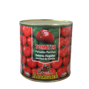 Tomate perita Abumalek Pelado entero X 1,5 Kg