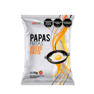 Papas fritas SIN TACC Huevo frito x 70 GR