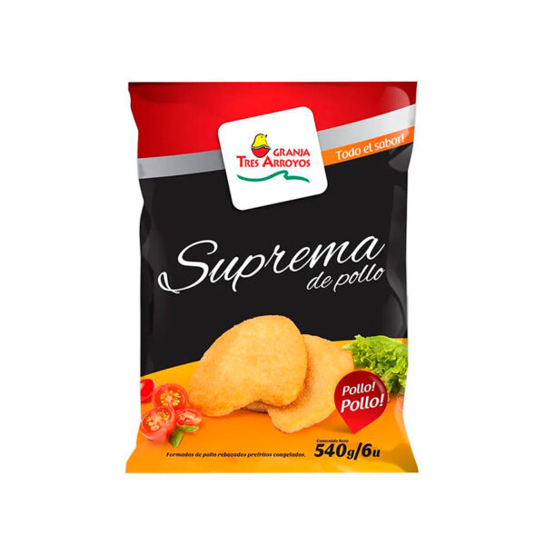 Suprema de pollo Granja 3 arroyos x 540 GR