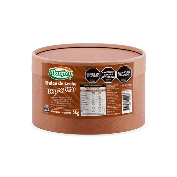 Dulce de leche Manfrey Repostero x 5 KG