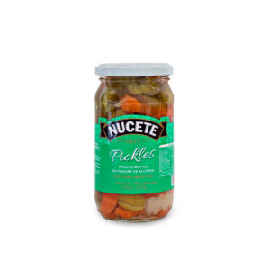 Pickles Nucete En vinagre frasco X 220 GR