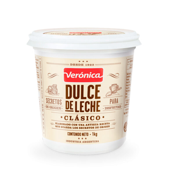 Dulce leche clasico Veronica por 1 kg