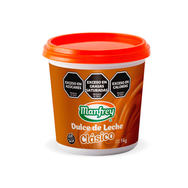 Dulce de leche Manfrey Clasico x 1 KG