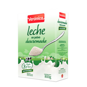 Leche en polvo Veronica descremada por 800 gr