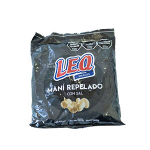 Mani frito LEQ Sin piel x 500 GR