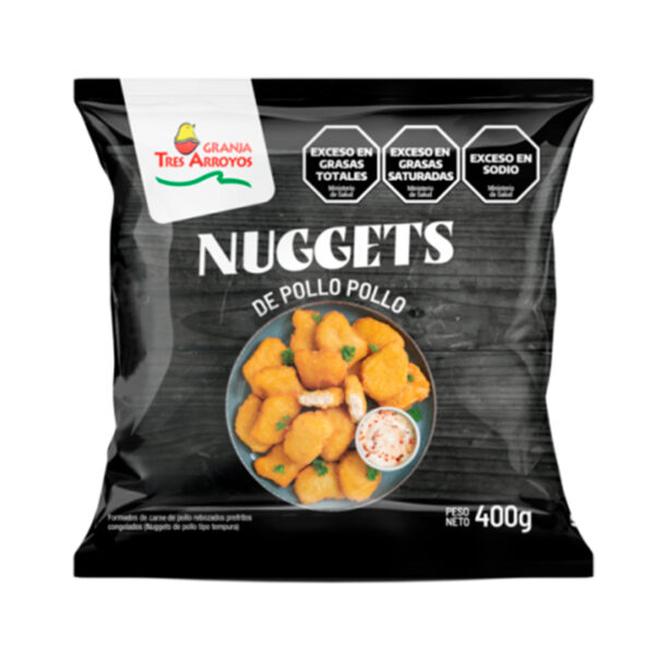 Nuggets de pollo Granja 3 arroyos x 400 GR