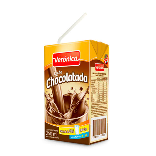 Leche chocolatada Veronica X 250 CC