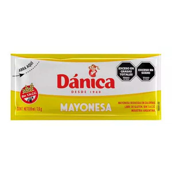 Mayonesa Danica Individual 8 gr