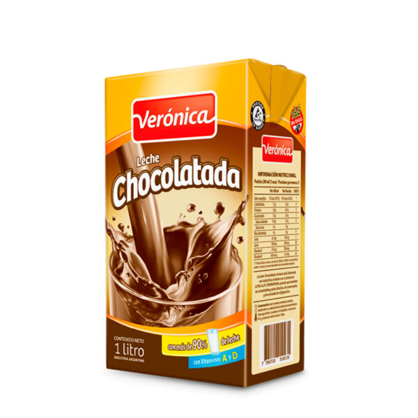 Leche chocolatada Veronica X 1 LT