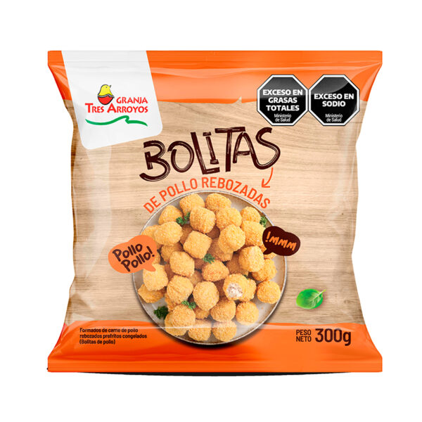 Bolitas de pollo Granja 3 arroyos x 300 GR