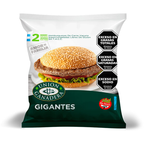 Hamburguesa Union ganadera 2 x 110 GR