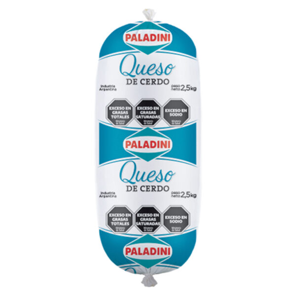 Queso de cerdo Paladini X 2,5 KG