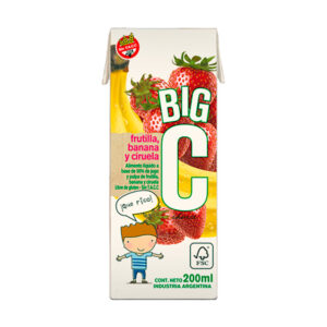 Jugo Big Frutilla & banana x 200 ML
