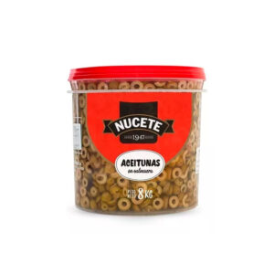 Aceitunas Nucete Rodajas balde  X 4 KG