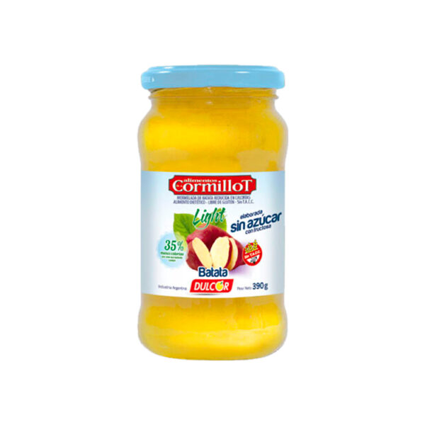 Mermelada Cormillot Light batata x 390 GR