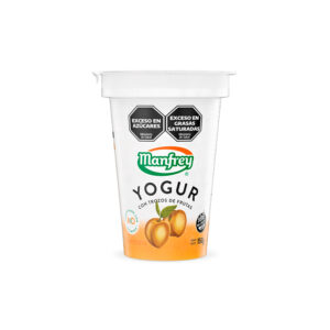 Yogur Manfrey Con trozos de durazno x 150 GR