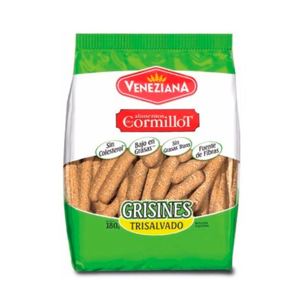 Grisines Trisalvado Cormillot Veneziana 180 gr