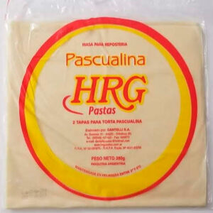 Tapa p/ pascualinas Hrg Cuadradas 380 grs