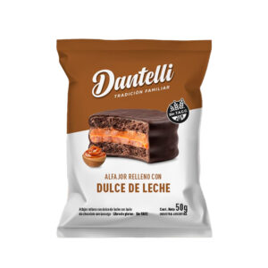 Alfajor SIN TACC Dantelli Dulce de leche X 50 GR