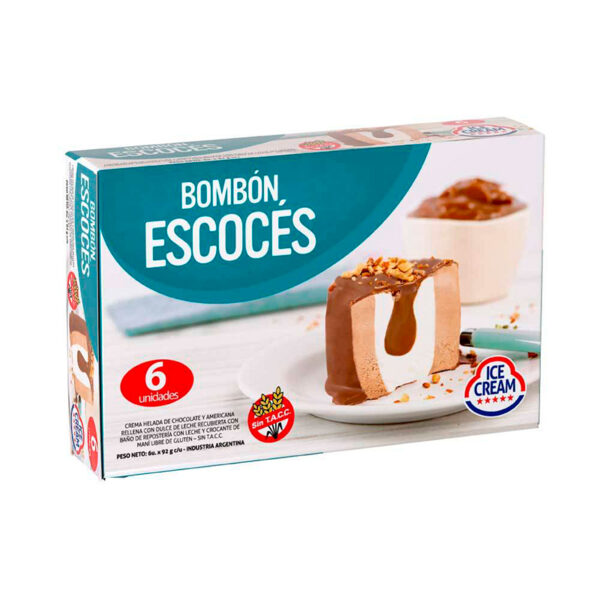 Bombon escoces Ice cream 6 x 92 GR