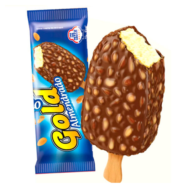 Palito Ice cream Gold almendrado 18 x 55 GR