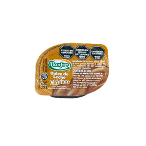 Dulce de leche Manfrey Monoporcion 108 X 25 GR