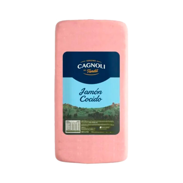 Jamon cocido Cagnoli Sin tacc  X KG (peso aproximado 6 kg)
